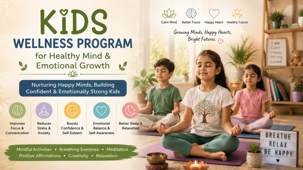 Kids Wellness Program for Healthy Mind & Emotional Growth