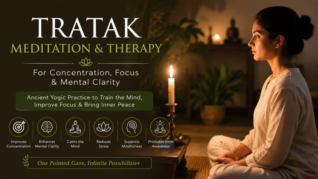 Tratak Meditation Therapy: Powerful Practice for Concentration, Focus & Mental Clarity